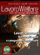 Lavoro Welfare – Numero 26 – 2016 Edizione Online